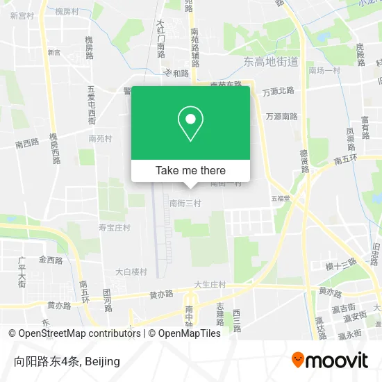 向阳路东4条 map