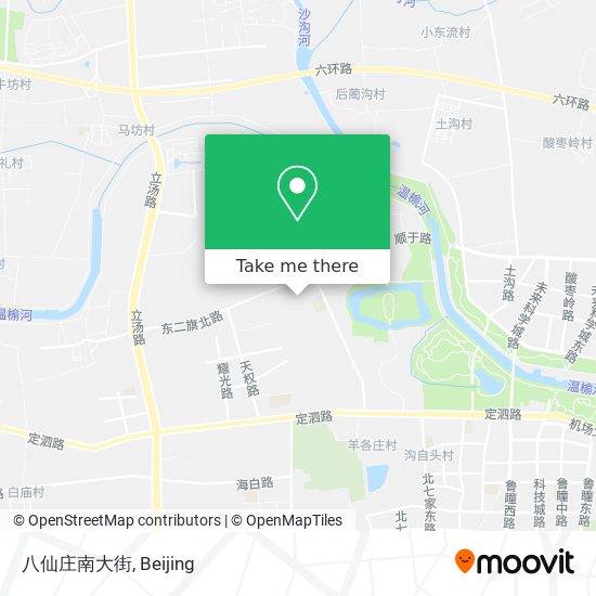 八仙庄南大街 map