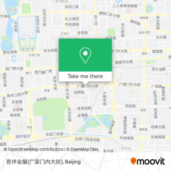 普伴金服(广渠门内大街) map