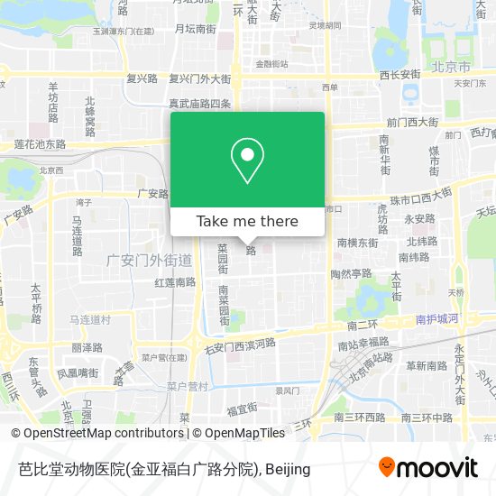 芭比堂动物医院(金亚福白广路分院) map