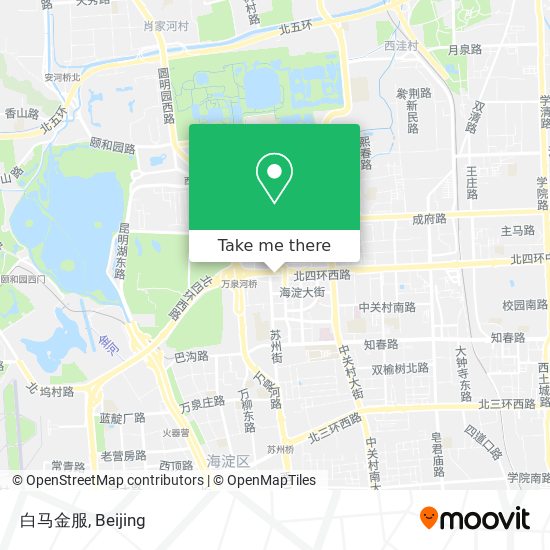 白马金服 map