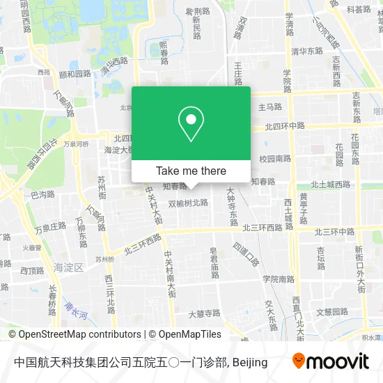 中国航天科技集团公司五院五〇一门诊部 map