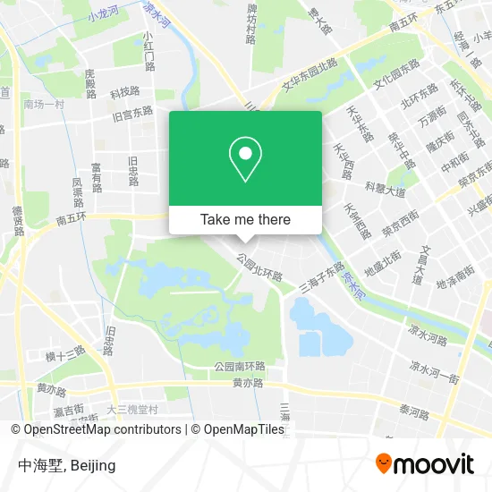 中海墅 map