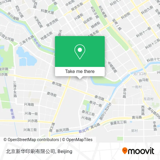 北京新华印刷有限公司 map