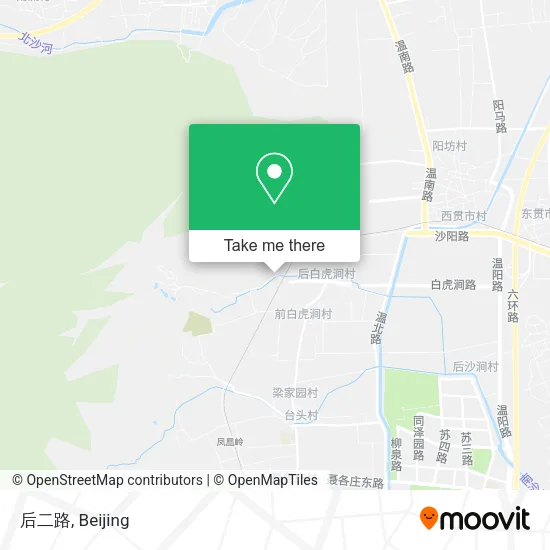 后二路 map