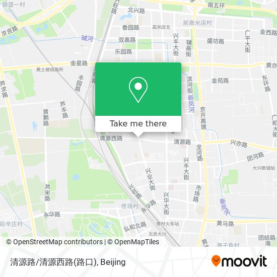 清源路/清源西路(路口) map