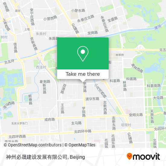 神州必晟建设发展有限公司 map