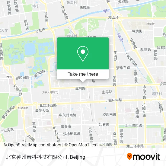 北京神州泰科科技有限公司 map