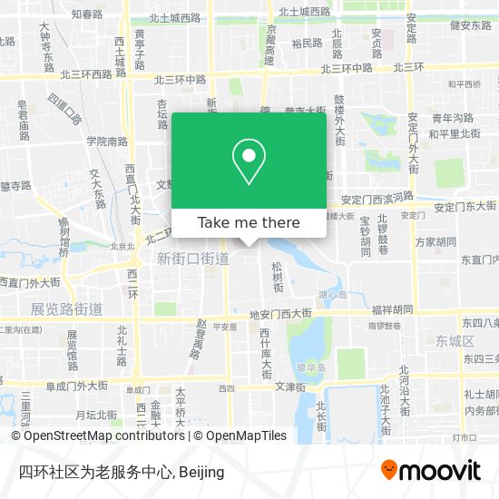 四环社区为老服务中心 map