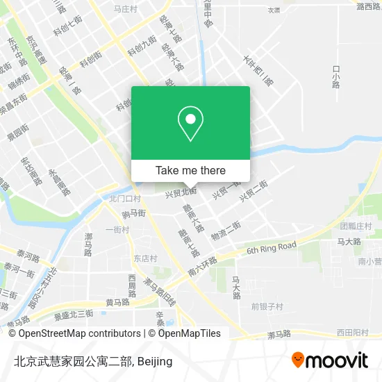 北京武慧家园公寓二部 map