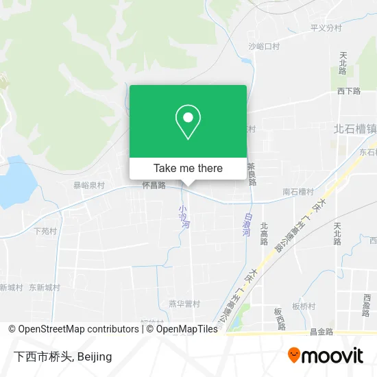 下西市桥头 map