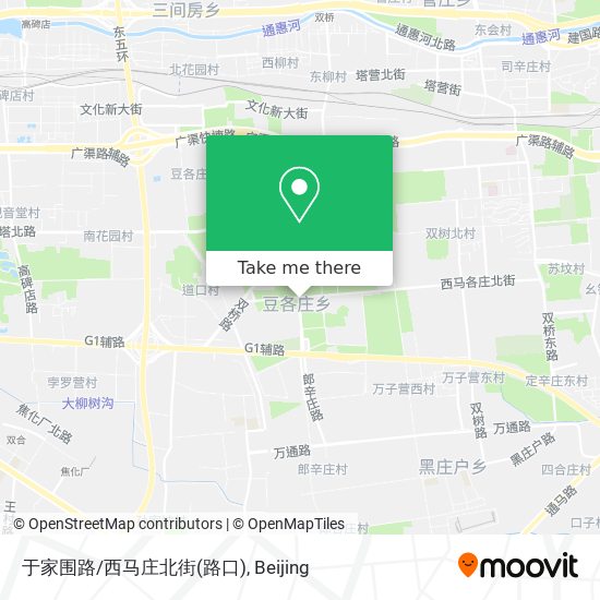 于家围路/西马庄北街(路口) map