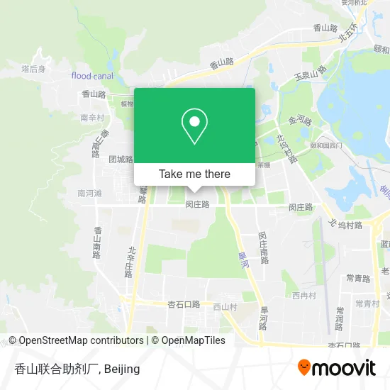 香山联合助剂厂 map