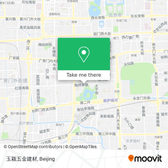 玉颖五金建材 map