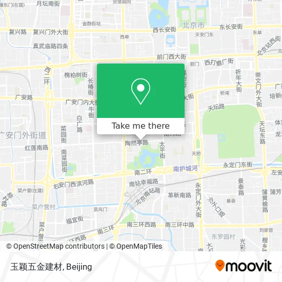 玉颖五金建材 map
