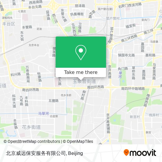 北京威远保安服务有限公司 map