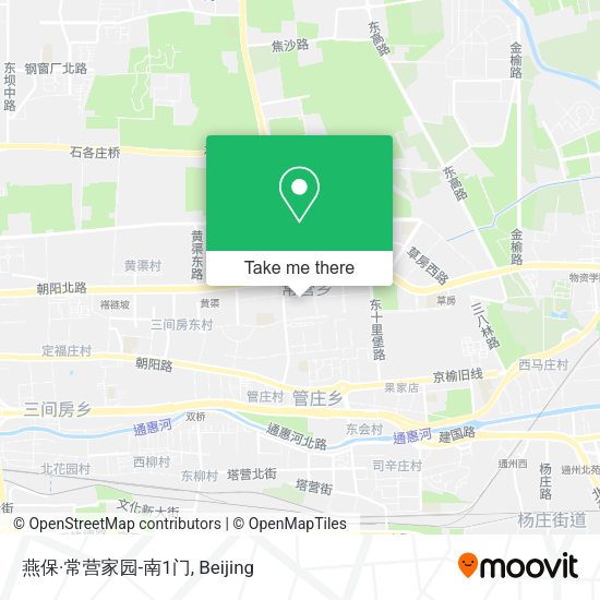 燕保·常营家园-南1门 map