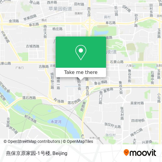 燕保京原家园-1号楼 map