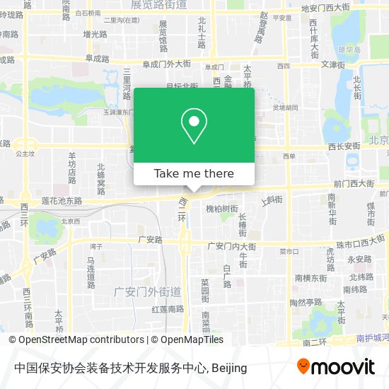 中国保安协会装备技术开发服务中心 map