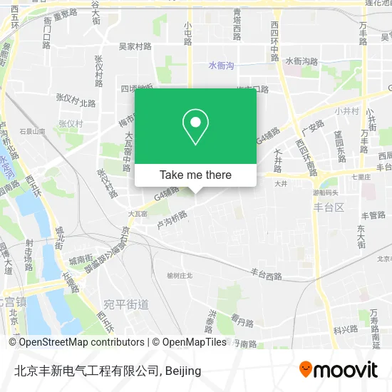 北京丰新电气工程有限公司 map