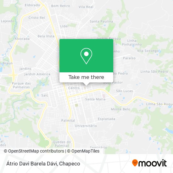 Átrio Davi Barela Dávi map