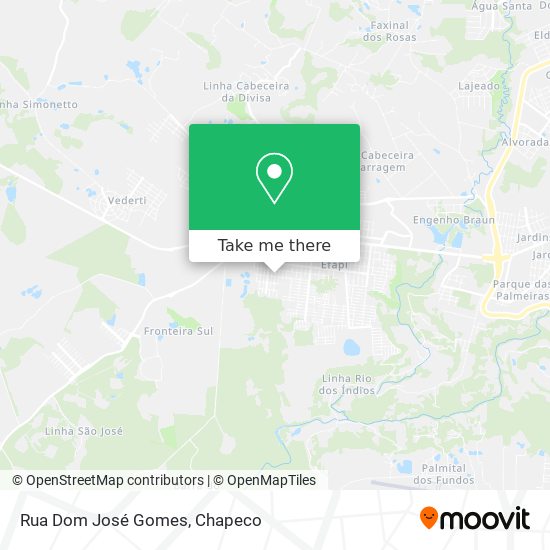 Rua Dom José Gomes map