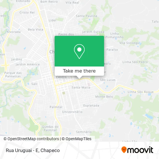 Rua Uruguai - E map