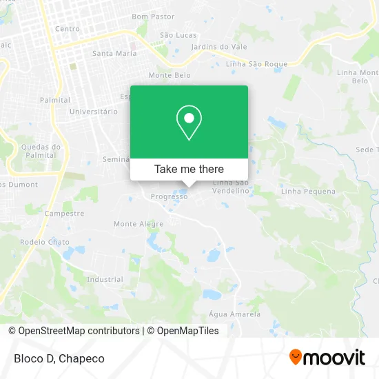 Bloco D map