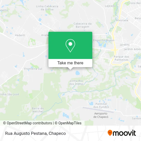 Rua Augusto Pestana map
