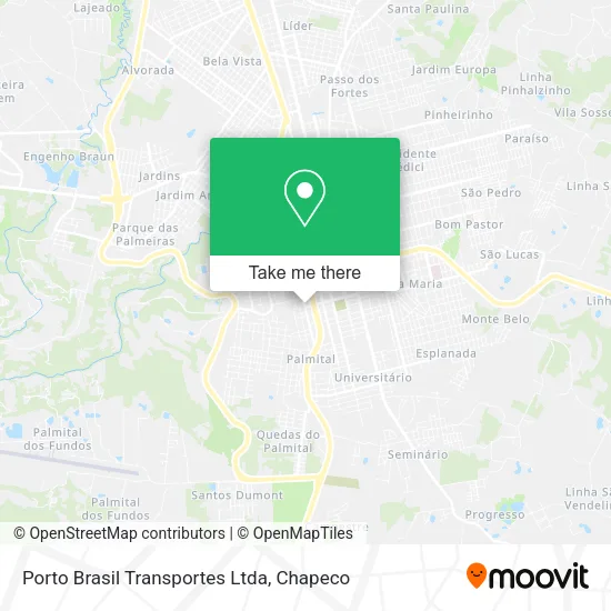 Porto Brasil Transportes Ltda map
