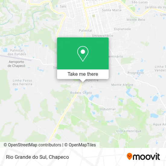 Rio Grande do Sul map
