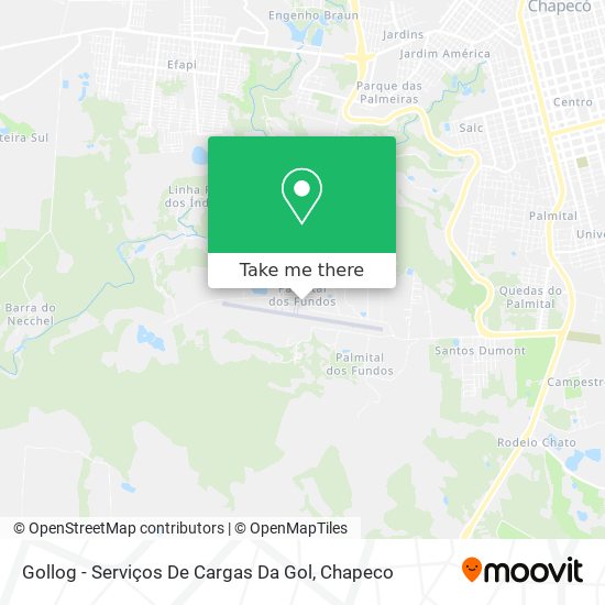 Gollog - Serviços De Cargas Da Gol map