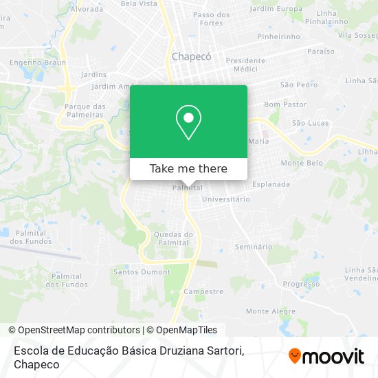 Escola de Educação Básica Druziana Sartori map