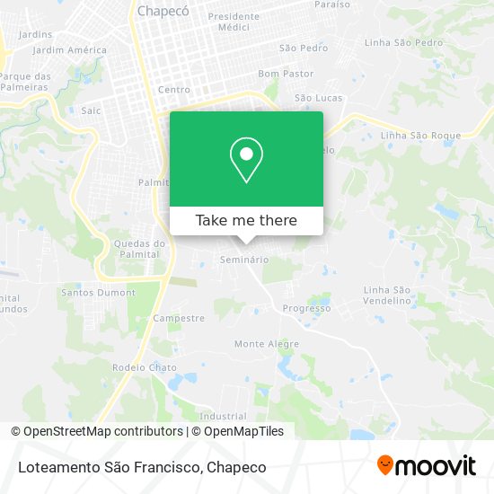 Loteamento São Francisco map