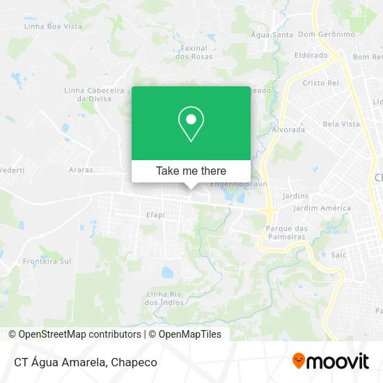 CT Água Amarela map