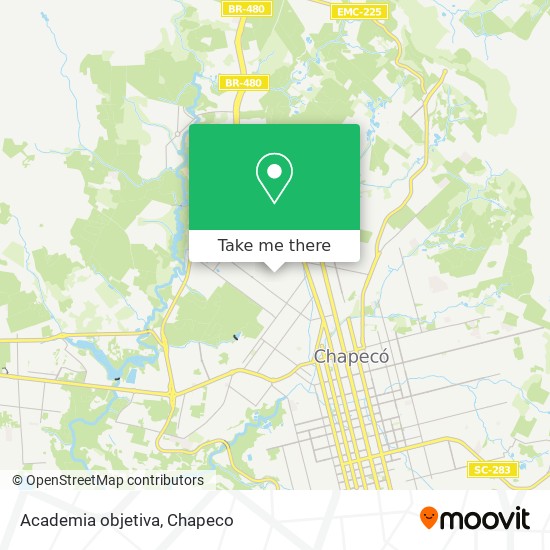 Academia objetiva map