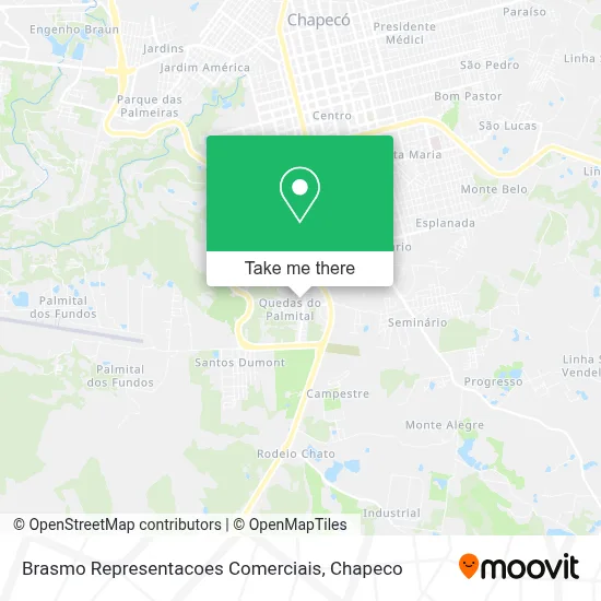 Brasmo Representacoes Comerciais map