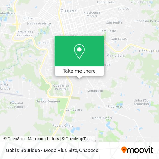 Gabi's Boutique - Moda Plus Size map