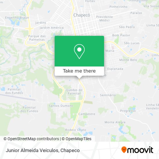 Junior Almeida Veículos map