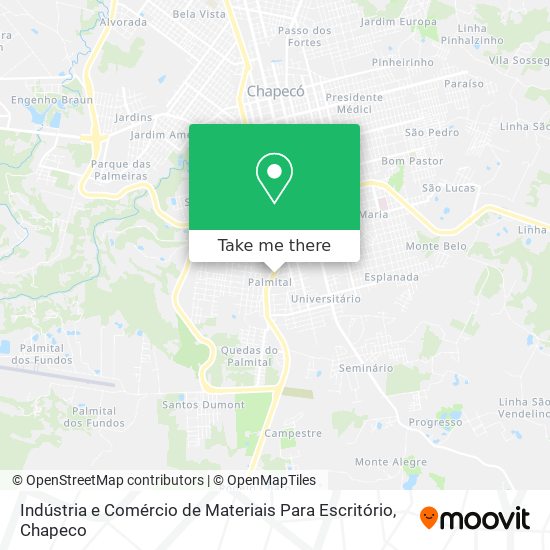 Indústria e Comércio de Materiais Para Escritório map