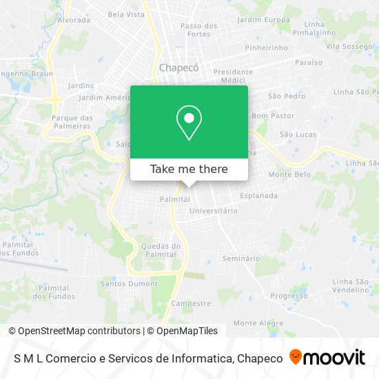 S M L Comercio e Servicos de Informatica map