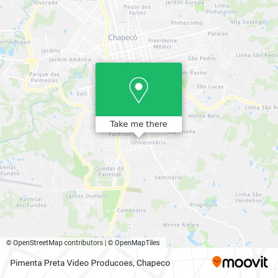 Pimenta Preta Video Producoes map