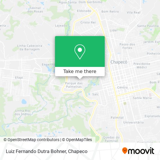Luiz Fernando Dutra Bohner map