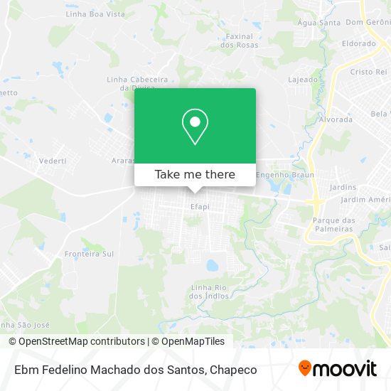 Ebm Fedelino Machado dos Santos map