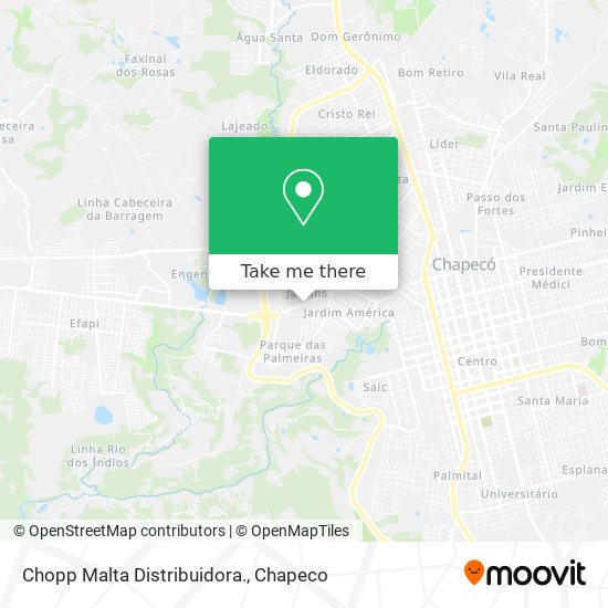 Chopp Malta Distribuidora. map