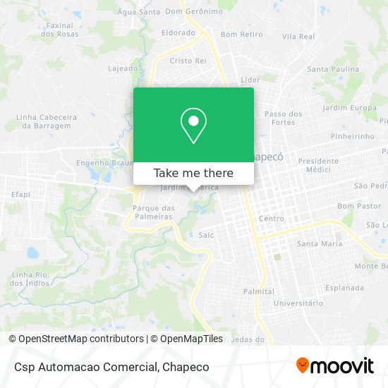 Csp Automacao Comercial map