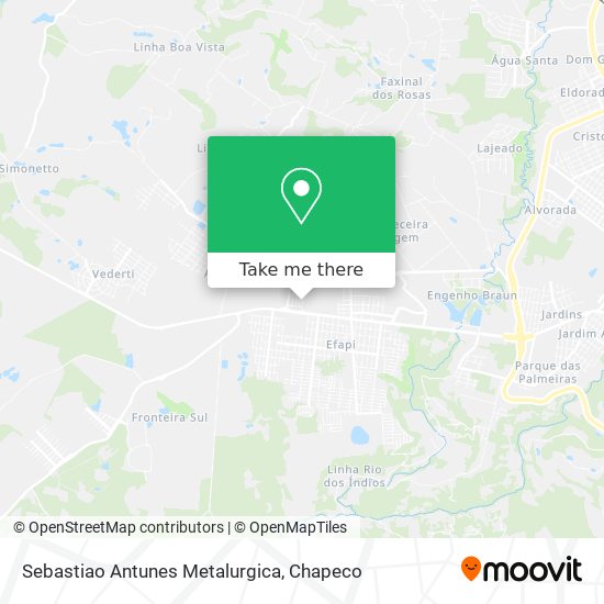 Sebastiao Antunes Metalurgica map