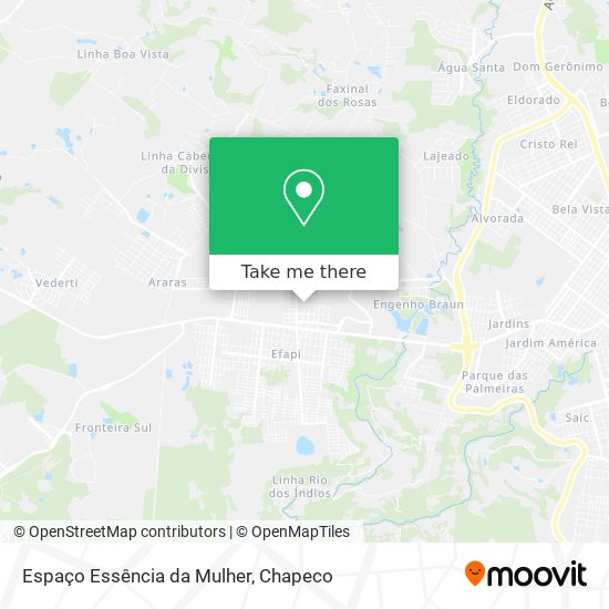 Espaço Essência da Mulher map