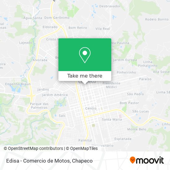 Edisa - Comercio de Motos map