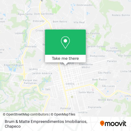 Brum & Matte Empreendimentos Imobiliarios map